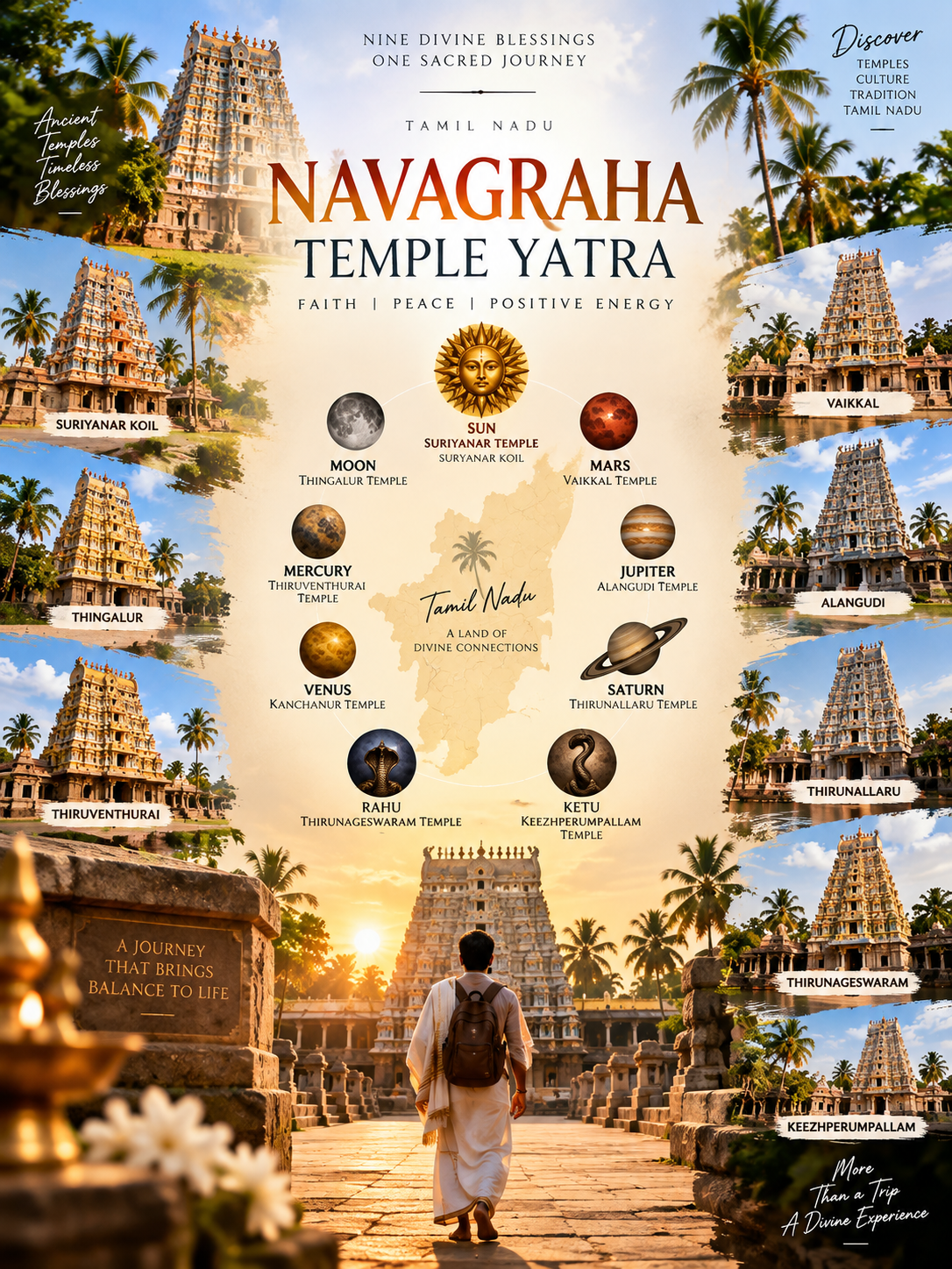Pilgrimage Yatra to Navagraha Temple Yatra